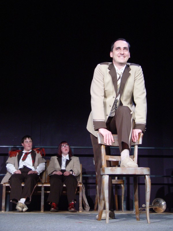 Ole Schmidt in Die Lust am Scheitern, Theater Hora 2001–